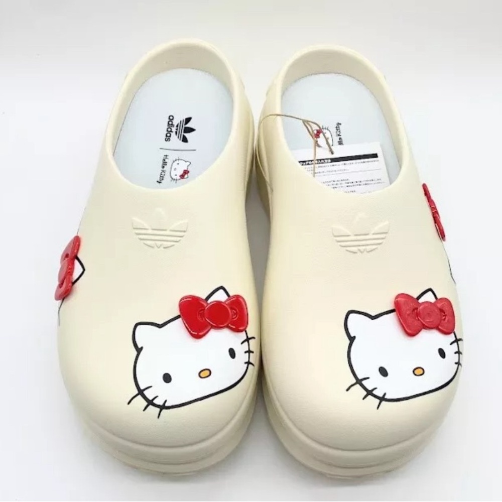 Y2K Hello Kitty × adidas Originals WMNS platform Stan Smith